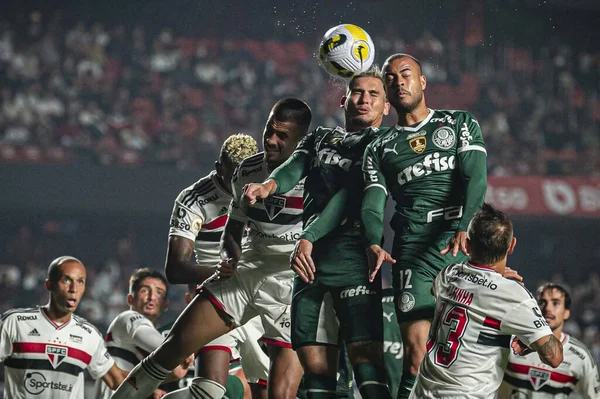 Campeonato Brasileiro Futebol São Paulo Palmeiras Junho 2022 São Paulo — Fotografia de Stock