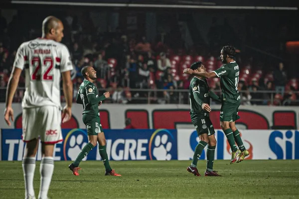 Brasilianische Fußballmeisterschaft Sao Paulo Gegen Palmeiras Juni 2022 Sao Paulo — Stockfoto