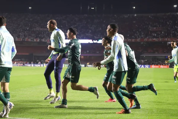 Brasilianische Fußballmeisterschaft Sao Paulo Gegen Palmeiras Juni 2022 Sao Paulo — Stockfoto