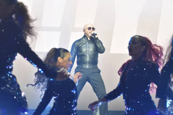 Pitbull Występuje 103 Koncercie Ktu Ktuphoria Northwell Health Jones Beach — Zdjęcie stockowe