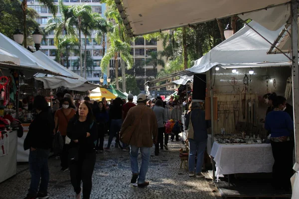Feria Especial Invierno Celebra Curitiba Junio 2022 Curitiba Paraná Brasil —  Fotos de Stock