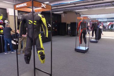 Sao Paulo 'daki 2022 Interlagos Motosiklet Festivali için hazırlıklar. 23 Haziran 2022, Sao Paulo, Brezilya: Sao Paulo 'daki Interlagos Pisti' nde 24-26 Haziran tarihleri arasında gerçekleşen 2022 Interlagos Festivali sırasında hareket