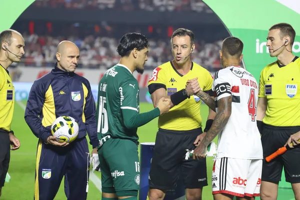 Brasilianische Fußballmeisterschaft Achtelfinale Sao Paulo Gegen Palmeiras Juni 2022 Sao — Stockfoto