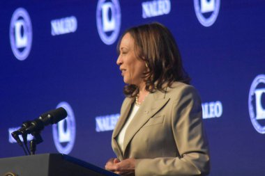 26 Haziran 2022, Plainfield, IL, ABD: Roe V. Wade 'in devrilmesi hakkında açıklama yapan ABD Başkan Yardımcısı Kamala Harris