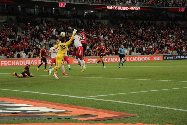 Brezilya Futbol Şampiyonası Athletico Paranaense Red Bull Bragantino Haziran 2022 — Stok fotoğraf