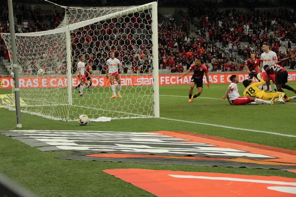 Brasilianische Fußballmeisterschaft Athletico Paranaense Gegen Red Bull Bragantino Juni 2022 — Stockfoto