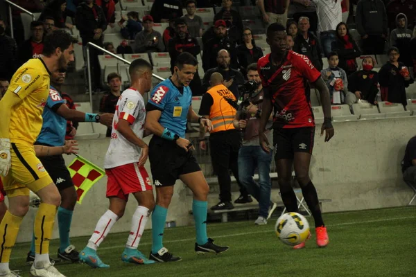 Campeonato Brasileño Fútbol Atlético Paranaense Red Bull Bragantino Junio 2022 — Foto de Stock