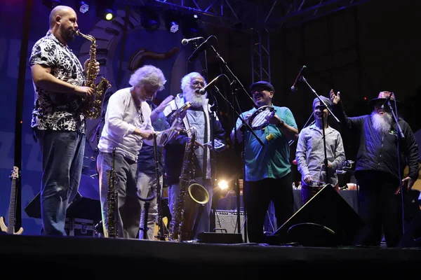 Sao Paulo Düzenlenen Blues Caz Brezilya Festivali Nin Haziran 2022 — Stok fotoğraf