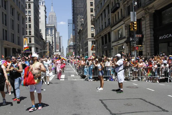 Jaarlijkse 2022 Nyc Pride March Juni 2022 New York Usa — Stockfoto