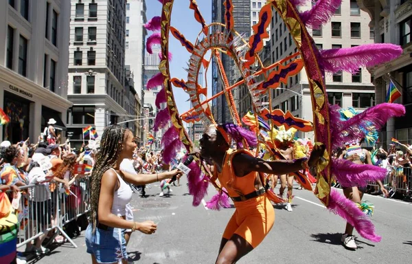 Jaarlijkse 2022 Nyc Pride March Juni 2022 New York Usa — Stockfoto