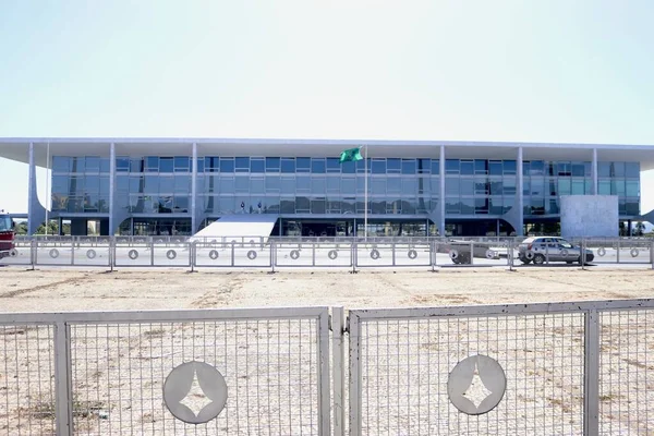 Fachada Palácio Planalto Brasília Junho 2022 Brasília Distrito Federal Brasil — Fotografia de Stock