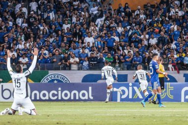 Brezilya Futbol Şampiyonası - İkinci Lig Cruzeiro ve Sport Recife. 28 Haziran 2022, Belo Horizonte, Minas Gerais, Brezilya: Cruzeiro ve Sport Recife arasındaki futbol maçı, Brezilya Futbol Şampiyonası 'nın 15. turu için geçerlidir. 