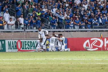 Brezilya Futbol Şampiyonası - İkinci Lig Cruzeiro ve Sport Recife. 28 Haziran 2022, Belo Horizonte, Minas Gerais, Brezilya: Cruzeiro ve Sport Recife arasındaki futbol maçı, Brezilya Futbol Şampiyonası 'nın 15. turu için geçerlidir. 