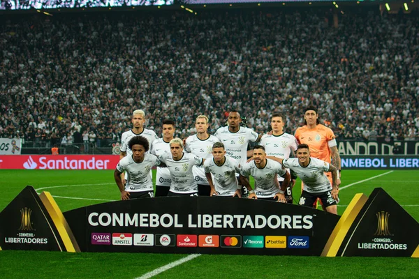 Libertadores Copa Futebol Rodada Corinthians Boca Juniors Junho 2022 São — Fotografia de Stock