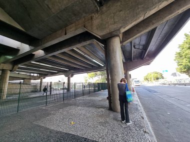 Otobüs grevi sırasında Barra Funda Terminali 'nde yolcu hareketi. 29 Haziran 2022, Sao Paulo, Brezilya: Sao Paulo 'daki Barra Funda Terminali' nde 29 Haziran Çarşamba günü otobüs şoförü ve tahsildarlarının grevi sırasında yolcu hareketi. 