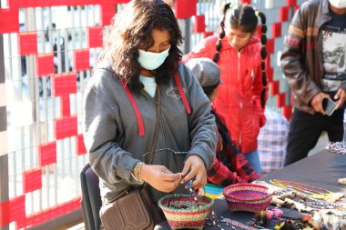  Sao Paulo 'daki Yerel Kültür Müzesi' nin açılışı. 29 Haziran 2022, Sao Paulo, Brezilya: Sao Paulo 'da yerli halk tarafından yapılan ve yürütülen ilk müze olan Yerli Kültür Müzesi' nin manzarası 