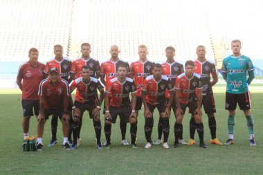 Brezilya Futbol Şampiyonası - Üçüncü Lig: Manaus, Ferroviario-CE 'ye karşı. 2 Temmuz 2022, Manaus, Amazonas, Brezilya: Manaus ve Ferroviario-CE arasındaki futbol maçı, Brezilya Futbol Şampiyonası - Üçüncü Lig, Arena da Amazonia 'da yapıldı.