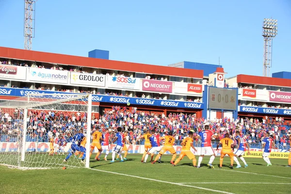 Campeonato Brasileño Fútbol Cuarta División Parana Clube Nova Iguacu Julio —  Fotos de Stock