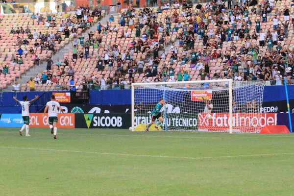 Brasilianische Fußballmeisterschaft Division Manaus Ferroviario Juli 2022 Manaus Amazonas Brasilien — Stockfoto