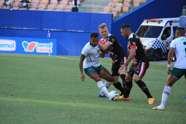 Campeonato Brasileiro Futebol Terceira Divisão Manaus Ferroviario Julho 2022 Manaus — Fotografia de Stock