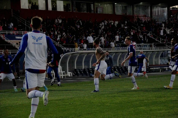 Campionato Brasiliano Calcio Quarta Divisione Parana Clube Nova Iguacu Luglio — Foto Stock