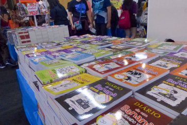 26. Sao Paulo Uluslararası Kitap Bienali. 2 Temmuz 2022, Sao Paulo, Brezilya: 26. Sao Paulo Uluslararası Kitap Bienali sırasında, Cumartesi 02-10 Temmuz tarihleri arasında Norte Fuar Merkezi 'nde insanların hareketi gerçekleşti.. 