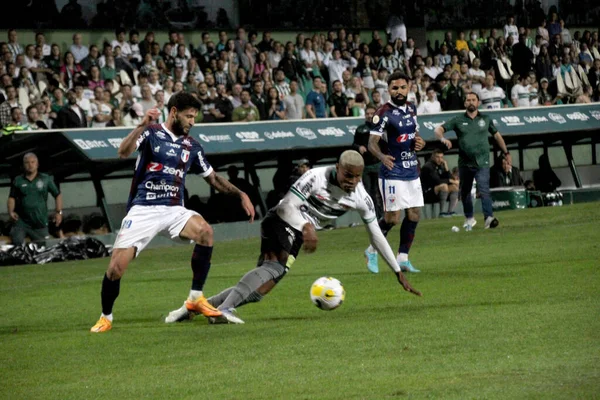 Brasilianische Fußballmeisterschaft Coritiba Fortaleza Juli 2022 Curitiba Parana Brasilien Fußballspiel — Stockfoto