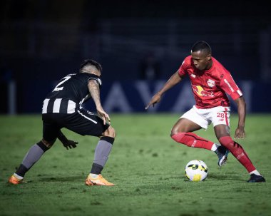 Brezilya Futbol Şampiyonası: Red Bull Bragantino Botafogo-RJ 'ye karşı. 4 Temmuz 2022, Braganca Paulista, Sao Paulo, Brezilya: Brezilya Futbol Şampiyonası 'nın 15. turu için geçerli olan Red Bull Bragantino ve Botafogo-RJ arasındaki futbol maçı