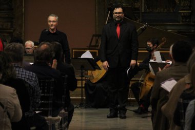 39. Curitiba Müzik Atölyesi. 5 Temmuz 2022, Curitiba, Parana, Brezilya: Belo Horizonte 'de Concentus Musicum' un baş ve sanat yönetmeni olan şef Iara Fricke Matte 'nin katılımıyla, 39. Curitiba Müzik Atölyesi sırasında sunum
