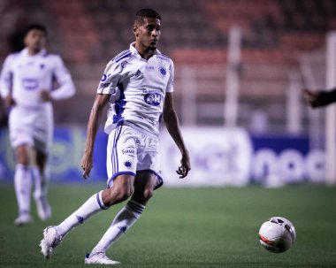 Brezilya Futbol Şampiyonası - İkinci Lig: Ituano Cruzeiro 'ya karşı. 5 Temmuz 2022, Itu, Sao Paulo, Brezilya: Brezilya 'nın Novelli Junior stadyumunda düzenlenen Brezilya Futbol Şampiyonası' nın 14. turu için geçerli olan Ituano ve Cruzeiro arasındaki futbol maçı