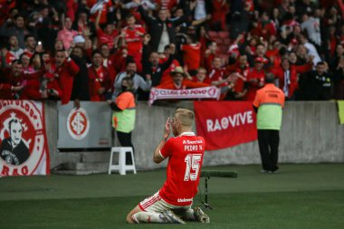 Sudamericana Futbol Kupası - 16. Raunt: Uluslararası Colo Colo 'ya karşı. 5 Temmuz 2022, Porto Alegre, Rio Grande do Sul, Brezilya: İç saha ile Colo-Colo arasında oynanan futbol maçı, Sudamericana Futbol Kupası' nın 16.