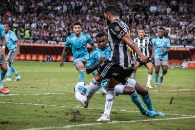 Libertadores Futbol Kupası - 16. Raunt: Atletico Mineiro Emelec 'e karşı. 5 Temmuz 2022, Belo Horizonte, Minas Gerais, Brezilya: Mineirao Stadyumu 'nda düzenlenen Libertadores Futbol Kupası' nın 16.