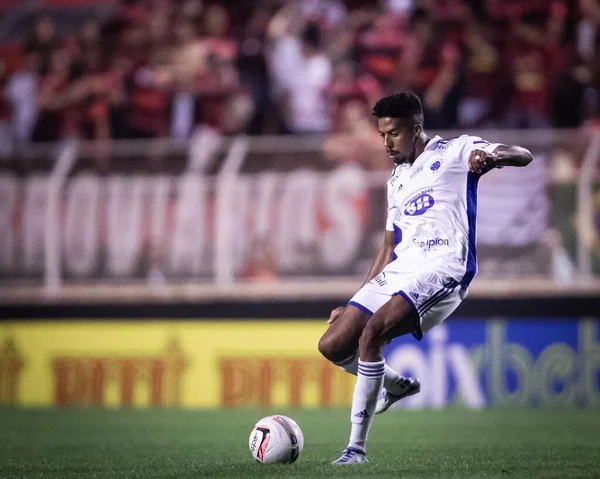 Brezilya Futbol Şampiyonası - İkinci Lig: Ituano Cruzeiro 'ya karşı. 5 Temmuz 2022, Itu, Sao Paulo, Brezilya: Brezilya 'nın Novelli Junior stadyumunda düzenlenen Brezilya Futbol Şampiyonası' nın 14. turu için geçerli olan Ituano ve Cruzeiro arasındaki futbol maçı