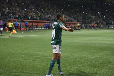 Libertadores Futbol Kupası - 16. Raunt: Palmeiras - Cerro Porteo. 6 Temmuz 2022, Sao Paulo, Brezilya: Palmeiras ve Cerro Porteo (Paraguay) arasındaki futbol maçı, Libertadores Futbol Kupası 'nın 16.