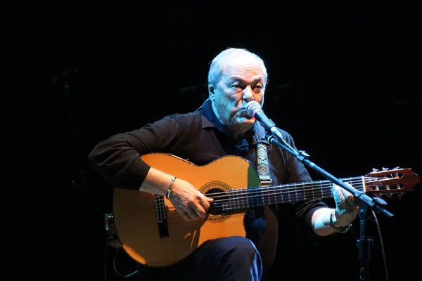 Show Brazilian Singer Toquinho Opera Arame Theater Curitiba July 2022 — Fotografia de Stock