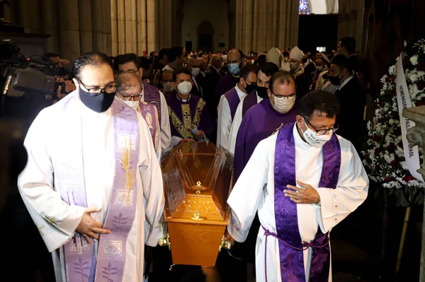 Int Αφύπνιση Του Αείμνηστου Αρχιεπισκόπου Του Σάο Πάολο Claudio Hummes — Φωτογραφία Αρχείου
