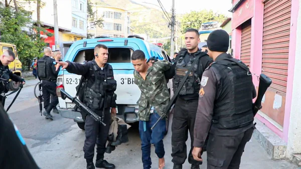 Military Operations Rio Janeiro July 2022 Rio Janeiro Brazil Members — Foto de Stock