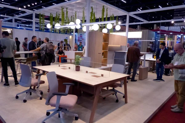 Int Movement International Fair Furniture Wood Industry Formobile Sao Paulo — Fotografia de Stock