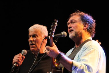 (INT) Presentation of Brazilian singers Danilo Caymmi and Claudio Nucci in Curitiba. July 8, 2022, Curitiba, Parana, Brazil: Presentation of Brazilian singers Danilo Caymmi and Claudio Nucci at Salvador De Ferrante Auditorium (Guairinha)