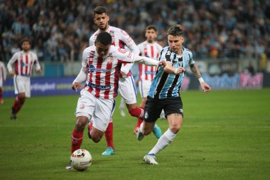 Brezilya Futbol Şampiyonası - İkinci Lig: Gremio ve Nautico. 8 Temmuz 2022, Porto Alegre, Rio Grande do Sul, Brezilya: Brezilya Futbol Şampiyonası 'nın 17. turu için geçerli olan Gremio ve Nautico arasındaki futbol maçı -