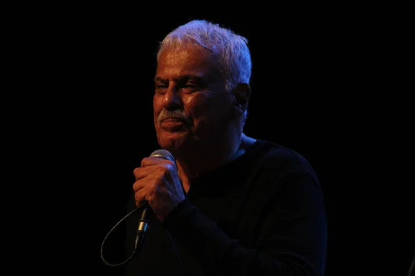 Int Presentation Brazilian Singers Danilo Caymmi Claudio Nucci Curitiba July — Foto Stock