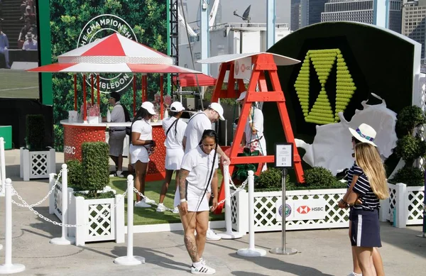 New York Taki Hill Wimbledon Şampiyonası New York Getirdi Temmuz — Stok fotoğraf