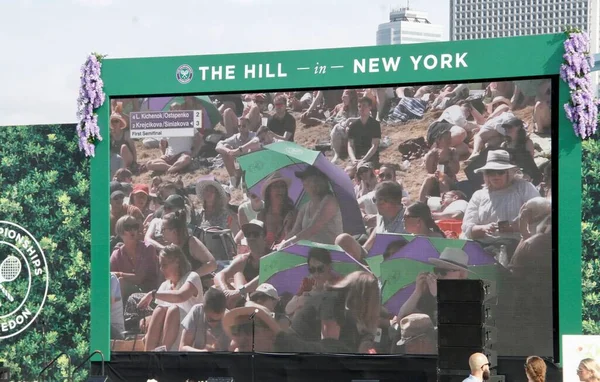 New York Taki Hill Wimbledon Şampiyonası New York Getirdi Temmuz — Stok fotoğraf