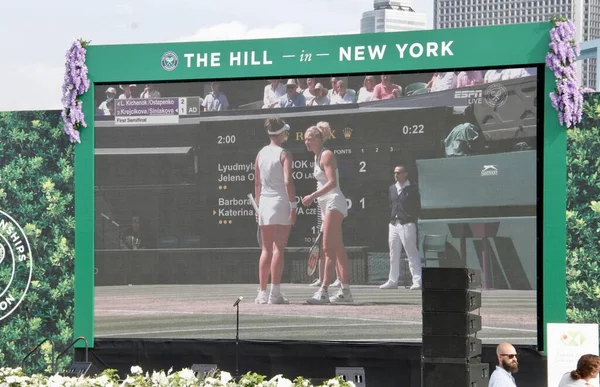 Spo Hill New York Brings Wimbledon Championship New York July — Fotografia de Stock