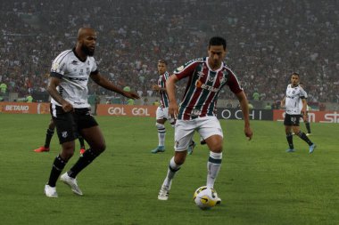Brezilya Futbol Şampiyonası: Fluminense Ceara 'ya karşı. 9 Temmuz 2022, Rio de Janeiro, Brezilya: Brezilya 'nın Maracana Stadyumu' nda düzenlenen Brezilya Futbol Şampiyonası 'nın 16. turu için geçerli olan Fluminense ve Ceara arasındaki futbol maçı