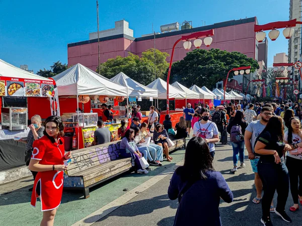 Tanabata Matsuri 43Rd Festival Stars July 2022 Sao Paulo Brazil — Stockfoto