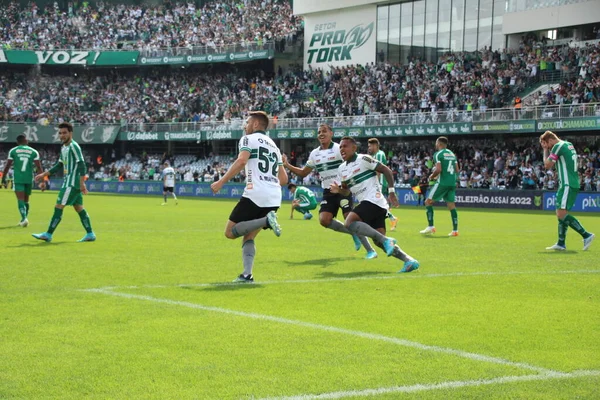 Brazilian Soccer Championship Coritiba Juventude July 2022 Curitiba Parana Brazil — 스톡 사진