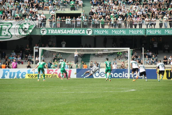 Чемпіонат Бразилії Футболу Coritiba Juventude Липня 2022 Року Курітіба Парана — стокове фото