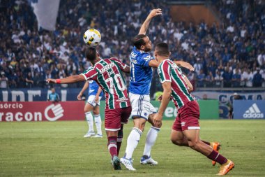 Brezilya Futbol Kupası - 16 raunt Cruzeiro Fluminense 'e karşı. Belo Horizonte, Minas Gerais, Brezilya: Cruzeiro ve Fluminense arasındaki futbol maçı, Brezilya Futbol Kupası 'nın ikinci turu için geçerli - 16. Raunt Mineirao Stadyumu' nda yapıldı.