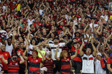 Brazil Soccer Cup - Round of 16: Flamengo and Atletico-MG. July 13, 2022, Rio de Janeiro, Brazil: Soccer match between Flamengo and Atletico-MG, valid for the Brazil Soccer Cup - Round of 16, held at Maracana stadium, in Rio de Janeiro, on Wednesday 